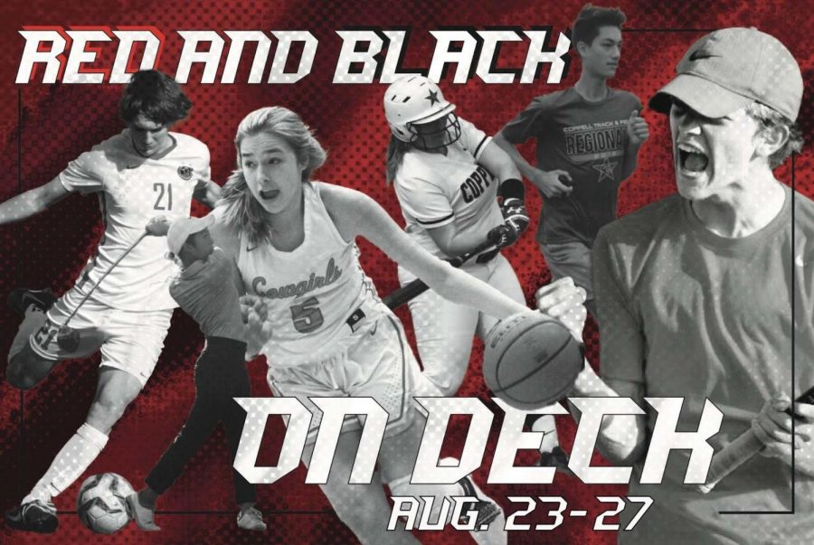 Red and Black on Deck is a Sidekick series detailing the next seven days of Coppell varsity sports. It will be posted every Monday for the rest of the 2021-22 school year.
