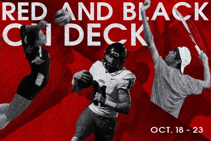 Red and Black on Deck: Oct. 18-23