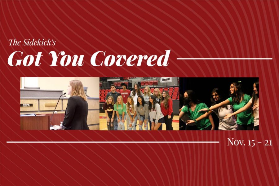 Got You Covered is a Sidekick series detailing five events happening at Coppell High School the following week. It will be posted every Monday for the rest of the 2021-22 school year. 