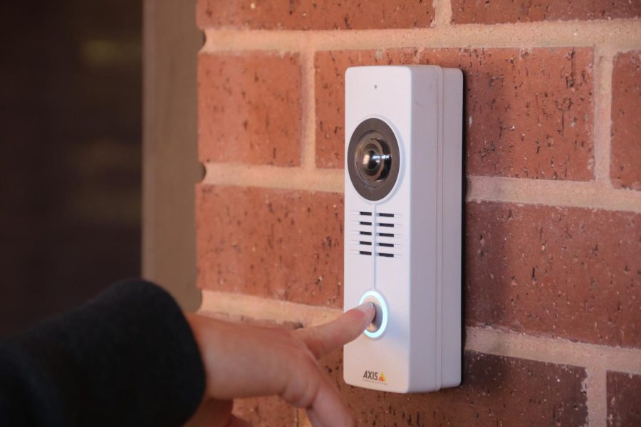 Video doorbells securing campus safety