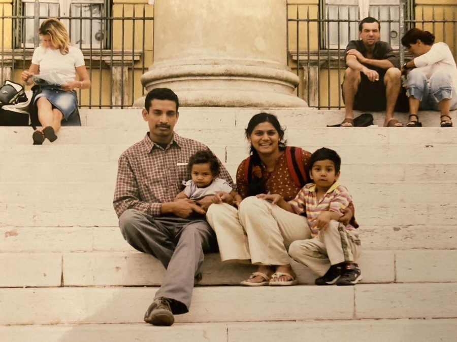 The Sidekick executive editor-in-chief Anjali Krishna, her brother Abhiram, father Sreekanth Krishnavajjala and mother Indira Asuri visit Italy in their tour around Europe in 2005. Krishna expresses what the words ‘thank you’ mean to her in relation to her parents. 
