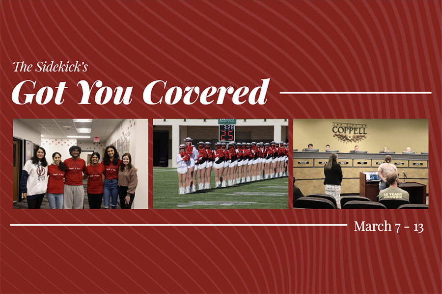Got You Covered is a Sidekick series detailing five events involving Coppell High School and Coppell ISD happening this week. It will be posted every Monday for the rest of the 2021-22 school year.