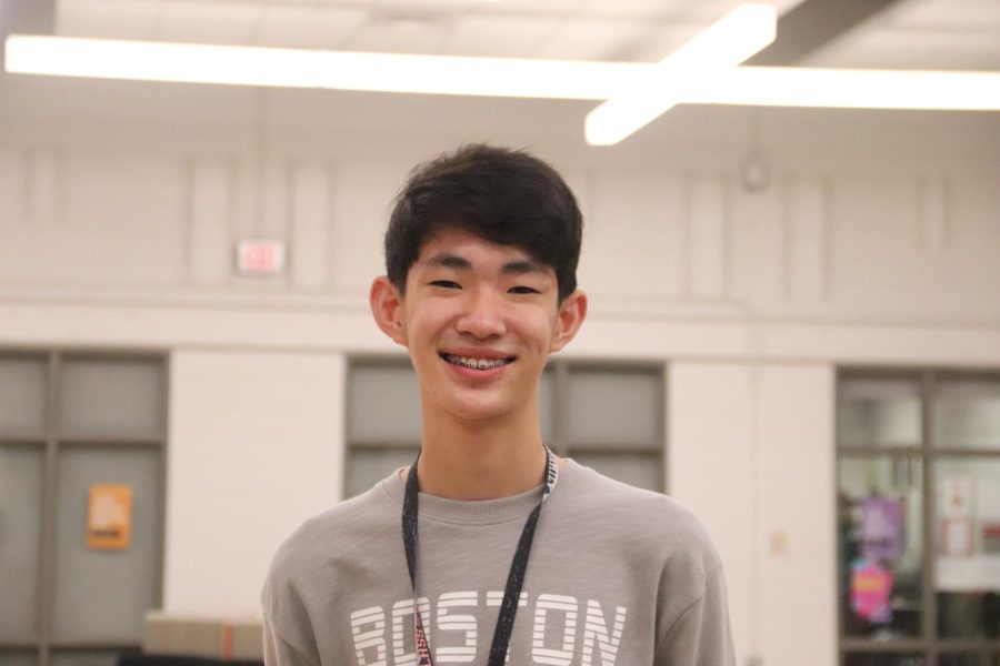 CHS9 Student Council treasurer Aiden Song applied for his position to represent the student body and improve his leadership and communication skills. Song aspires to hold the same position next year.