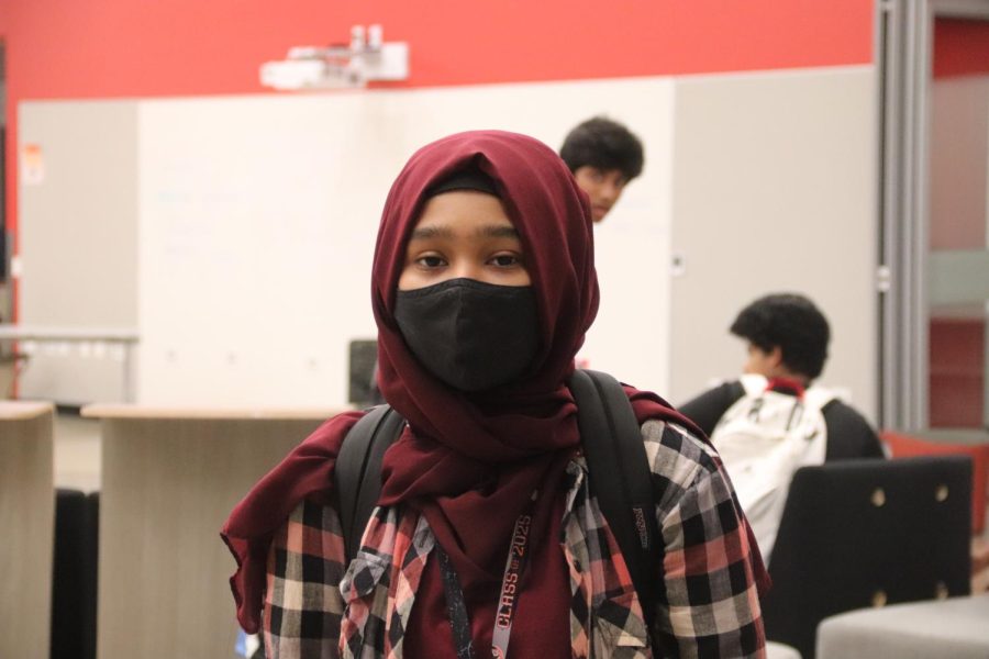 CHS9 student council secretary Rudhmila Hoque’s role involves organizing presentations and taking minutes at meetings. Hoque’s main focuses this year are to improve communication between students and administration and uplift school spirit in the midst of the pandemic.
