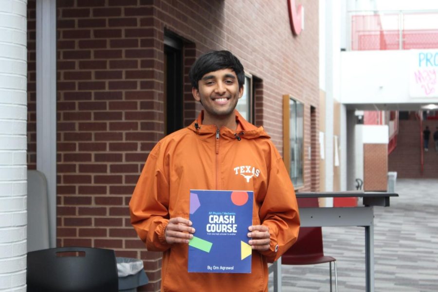 Coppell High School senior Om Agarwal wrote a physics textbook, AP Physics I Mechanics: Crash Course, to aid  struggling classmates. Agarwal balances a tutoring business at his house where he teaches AP physics, AP chemistry and AP calculus while being the president of the Creative Problem Solvers Club in India.