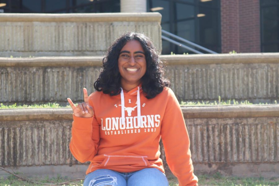 Coppell+High+School+senior+Chandana+Sirigireddy+is+ranked+No.+8+in+the+graduating+class+of+2022.+Sirigireddy+will+attend+the+University+of+Texas+at+Austin+in+the+fall+and+is+majoring+in+finance.