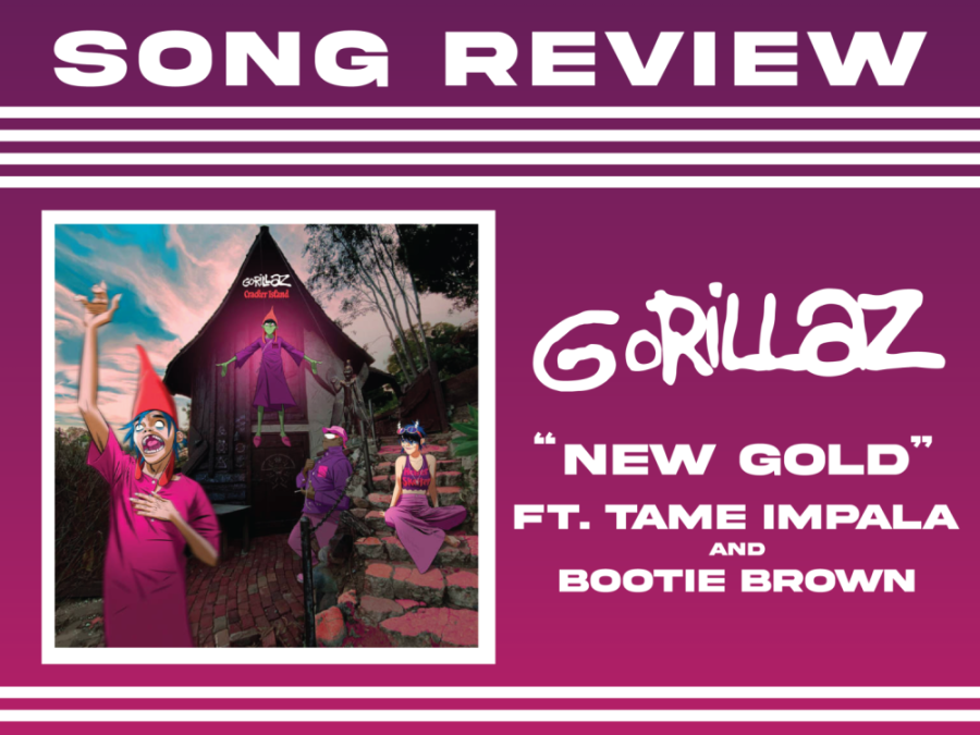 Gorillaz released its second single, “New Gold,” off its  upcoming album Cracker Island, releasing Feb. 24. The new single features long-awaited collaborator Tame Impala and returning guest feature Bootie Brown.