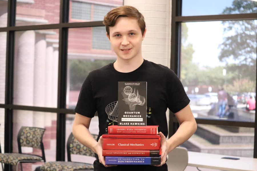 Coppell High School senior Blake Hawkins published a textbook on quantum mechanics in July. Hawkins is on the CHS physics Olympiad team and has had a passion for physics since the sixth grade.