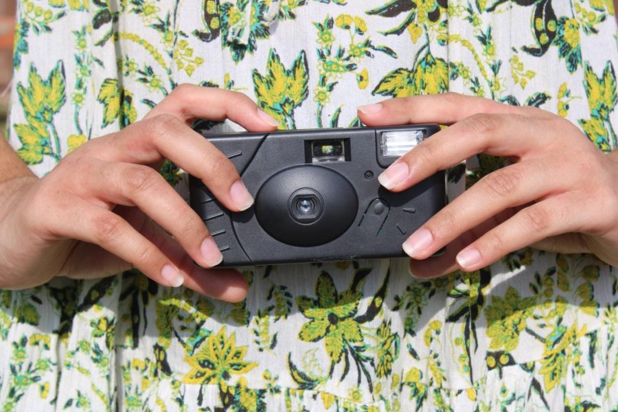 Technology has made simple actions, such as listening to music and taking photos, easier over time. The Sidekick staff writer Sreehitha Moravaneni explores how teenagers use film cameras nowadays despite having the convenience of taking photos on their phone. 