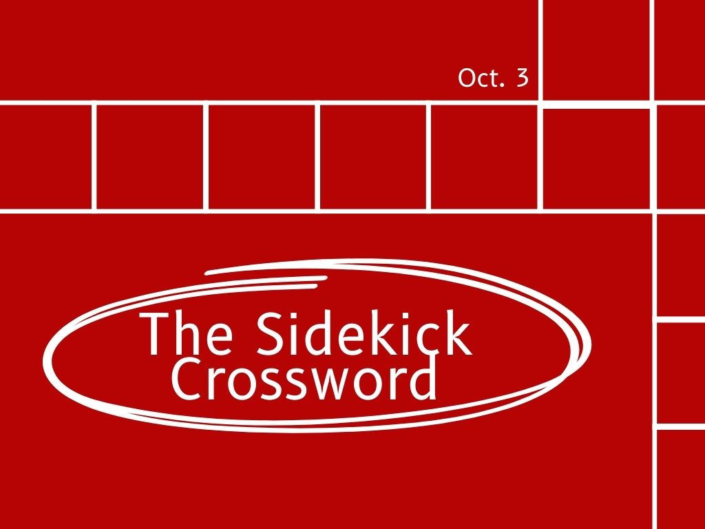 The Sidekick Crossword: Oct 3 Coppell Student Media