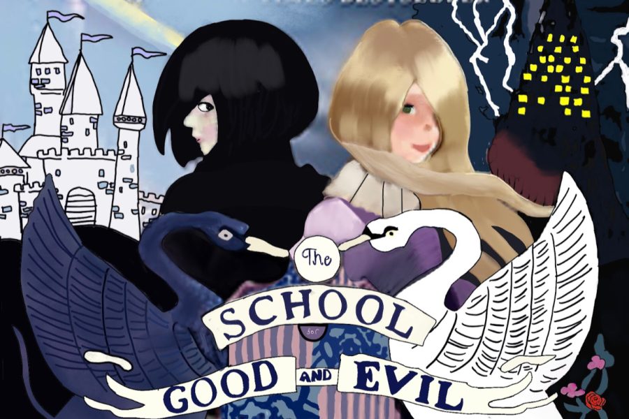 The Sidekick Staff Writer Nyah Rama reviews The School for Good and Evil , a movie based on a novel about two girls that are best friends that end up on opposing sides of a war. Rama writes about how enjoyable the movie was, how it subverted her expectations, and how it was a really underrated movie. Graphic by Jayden Chui