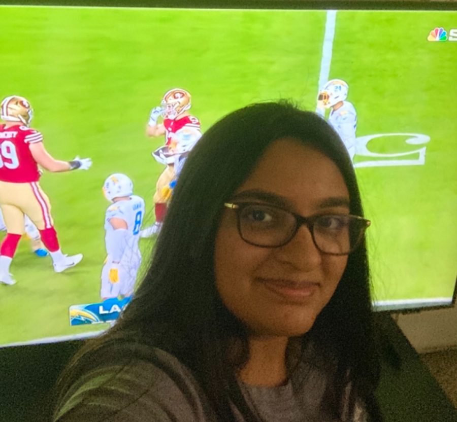 This year, The Sidekick staff writer Nyah Rama is grateful for football. Rama writes about how she couldn’t imagine her life without her football enthusiasm. Photo by Nyah Rama
