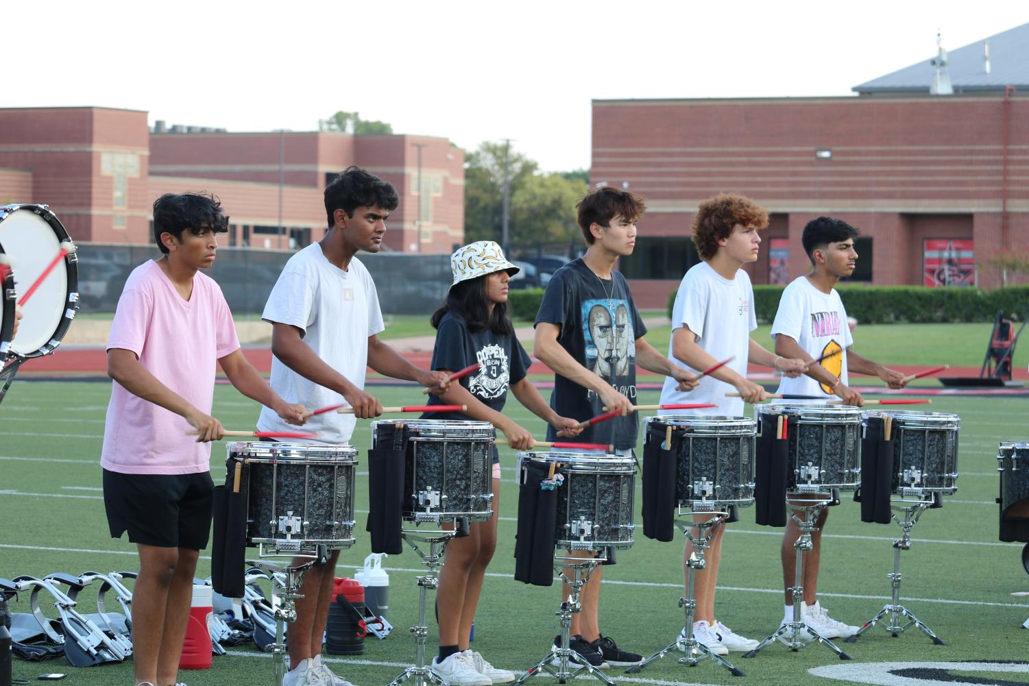 Drumline bringing “neon” determination for Lone Star Classic Coppell