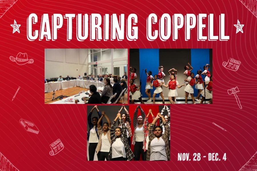 Capturing Coppell is a Sidekick series detailing events involving Coppell High School and Coppell ISD happening this week. It will be posted every Monday for the rest of the 2022-23 school year. Graphic by Srihari Yechangunja.