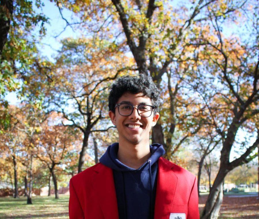 Coppell High School senior Parthiv Javangula applied for the Red Jackets to meet new people. Outside of Red Jackets, Parthiv cleans up his community with Eco Club and volunteers at Texas Indo-American Physicians Society free clinic. 