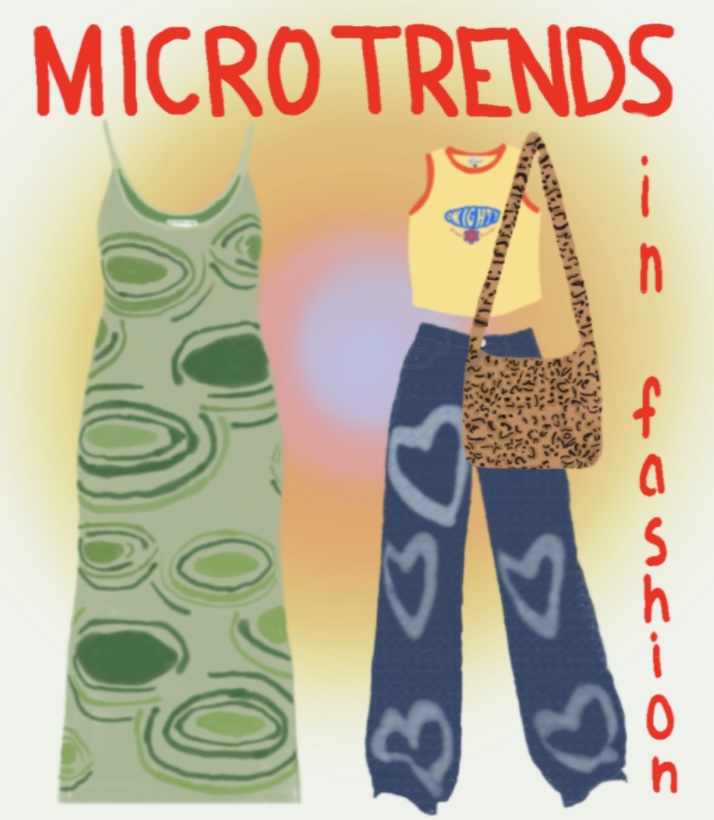 Sustainability is prevented by the rapid pace of micro trends in fashion. The Sidekick staff designer Caroline Moxley thinks we can take advantage of experimenting with so many styles and trends and rediscover preloved items. 