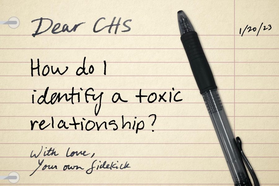 Dear CHS is a Sidekick series where staff members answer questions and offer advice on various topics. Stories will be posted weekly on Fridays.