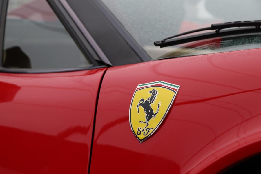 The Prancing Horse shines on a Ferrari 308 GTSi alongside several supercars and classics. Hosted at HG SPLY CO.  in Trophy Club on Jan. 27, local car enthusiasts meet for Cars and Coffee Southlake.

