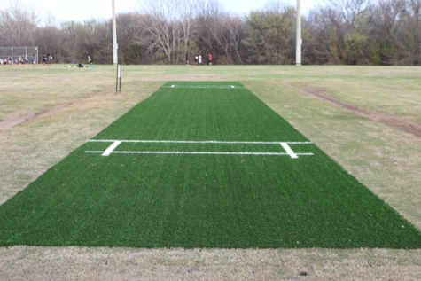 On Tuesday, Wagon Wheel Park Coppell residents can view the new addition of a cricket pitch. Last summer, the City of Coppell approved the construction of a cricket field after years of citizens requests.