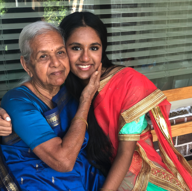 The Sidekick staff writer Sukirtha Muthiah credits her grandmother for being the woman who made her. She writes about how her grandmother has shaped her personality and experiences. Photo courtesy Sukirtha Muthiah. 
