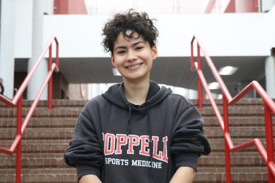 Coppell High School senior Mel Venegas received academic all-state award honors, recognizing student athletes who excel in class rank, GPA and SAT/ACT scores. Venegas is the president of CHS’s Eco Club and participates in sports medicine. 