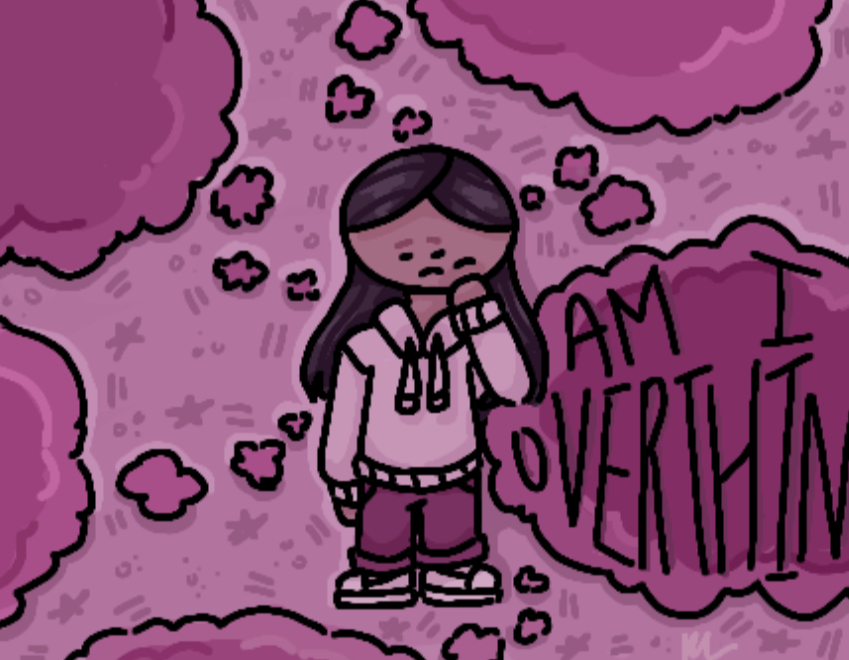 Oftentimes overthinking can lead people to feel paralyzed in social situations. Staff writer Nyah Rama elaborates on the mind of an overthinker.