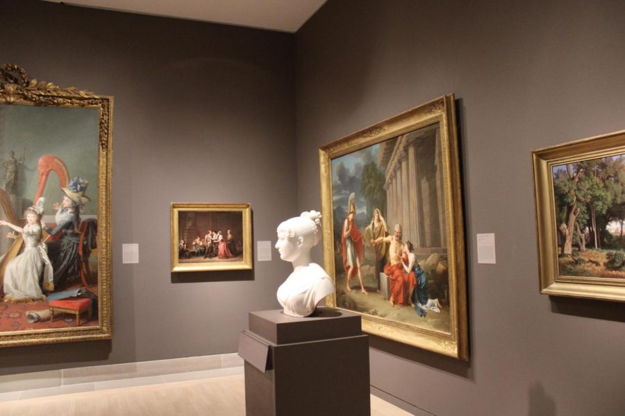 The Italian Renaissance exhibit in the Dallas Museum of Art showcases the painting and sculptures of the time period. Coppell High School AP Art History classes visited the Dallas Museum of Art on March 30. 

