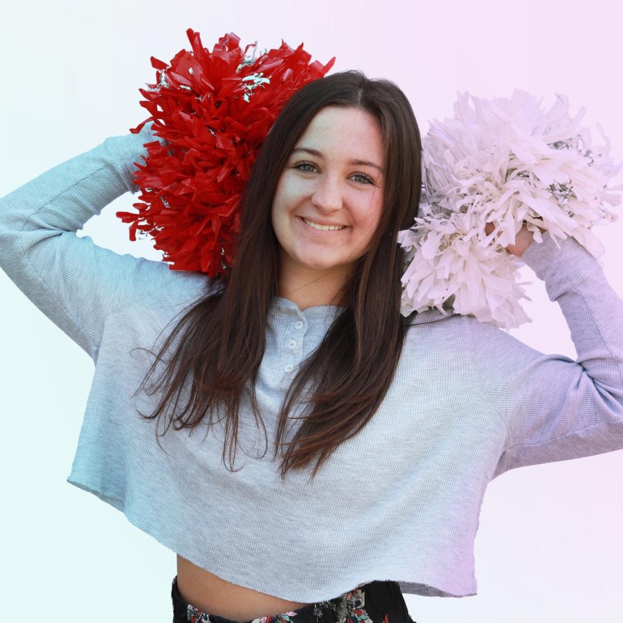 Coppell High School senior Jules Hunt is both a Red Jacket and the senior lieutenant for the CHS Lariettes. CHS students voted on the 19 most influential seniors in the graduating class of 2023.