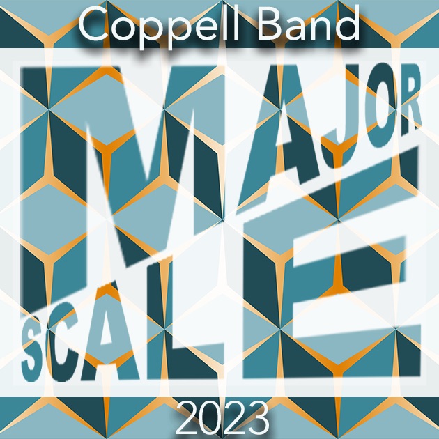 Coppell Band revealed “Major Scale,” its varsity show for the 2023 marching season, on Friday. The show will feature the concept of scale, musically and visually contrasting the big and small. Photo courtesy Kim Shuttlesworth.