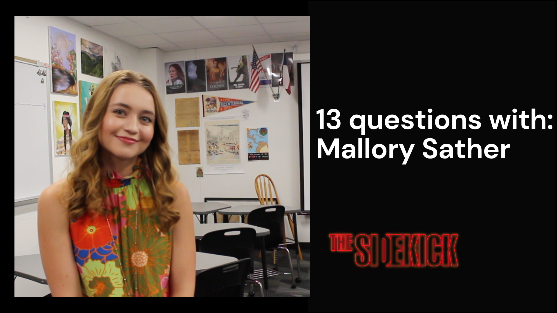 13 questions with: Mallory Sather