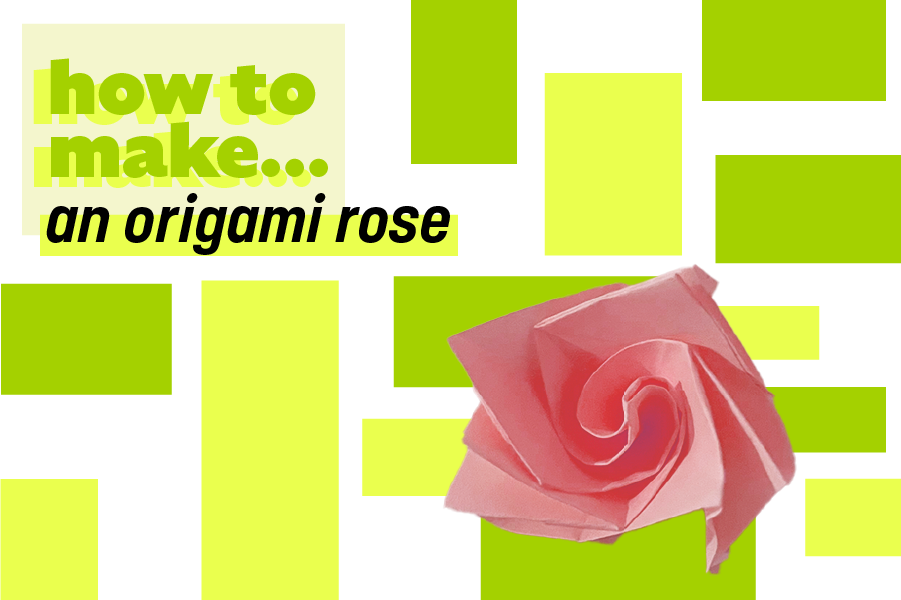 How To Make... an origami rose