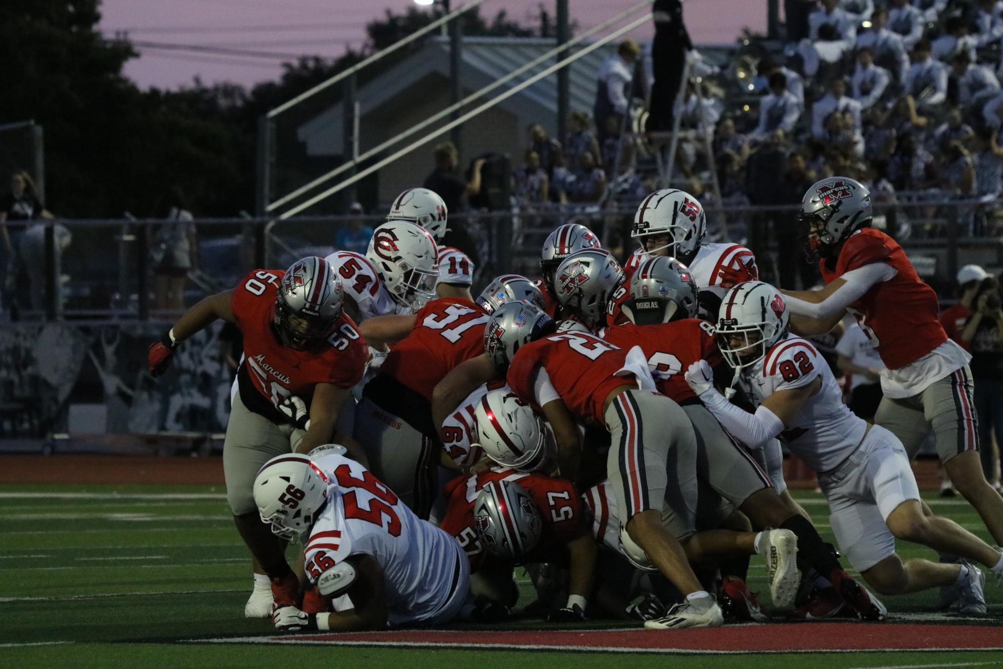 CHS Varsity Football advances to playoffs after victorious battle