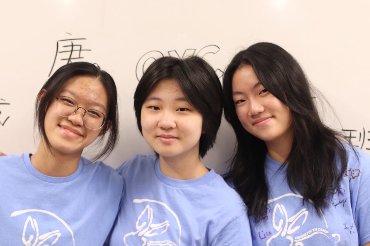 Coppell High School juniors Amanda Zhu, Larry Liu and sophomore Emma Zhao spent their summer as counselors for the Chinese Youth Camp at UT Arlington. The camp from July 1-8 allowed the students to connect with their culture and hone their leadership skills.