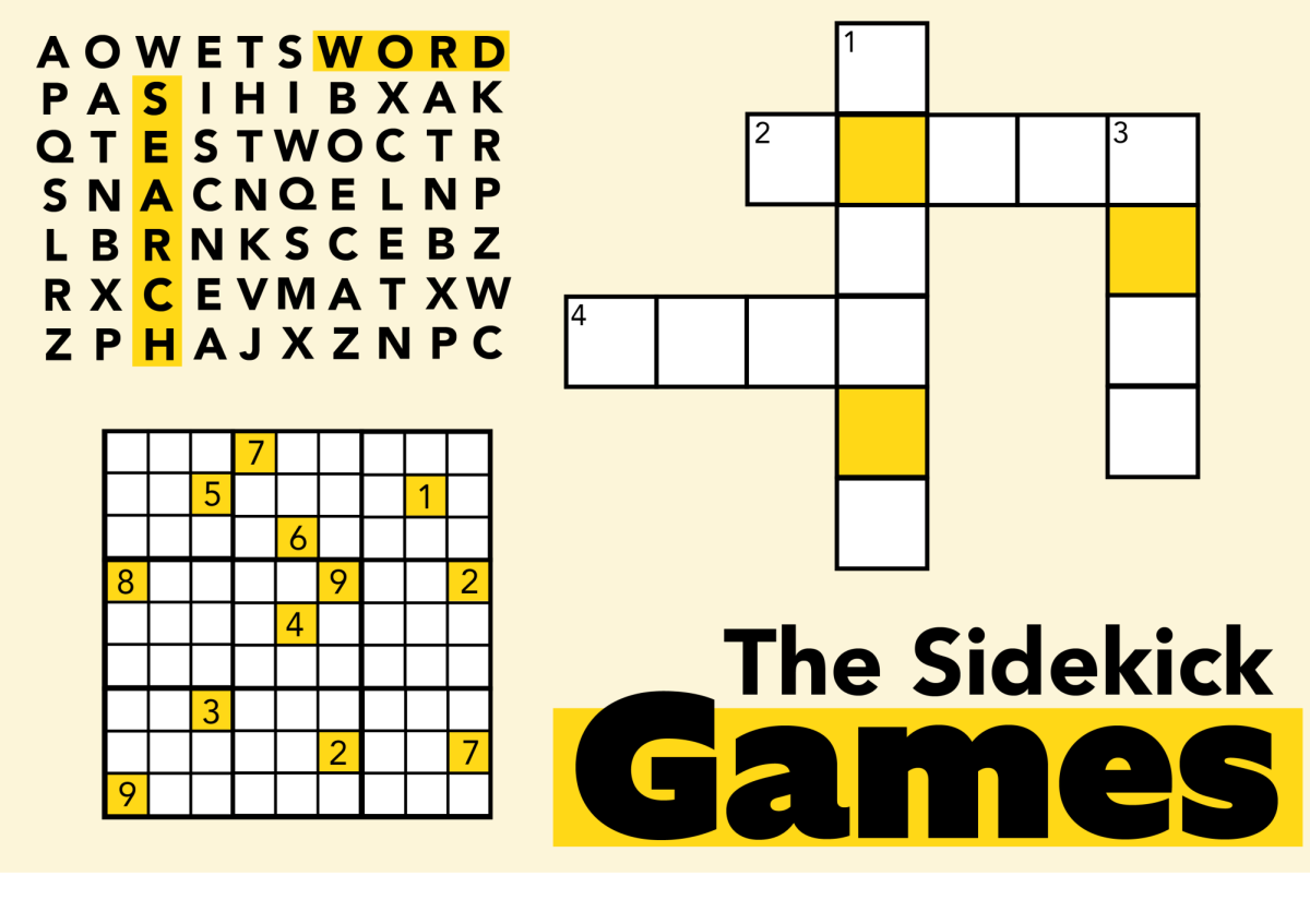 The Sidekick Vol. 35 No. 4 Games Page Answers