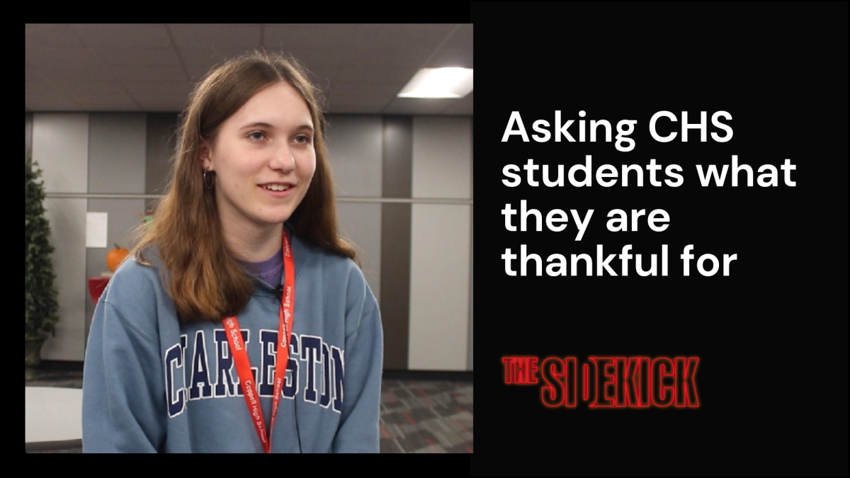 Asking CHS students what they are thankful for (video)