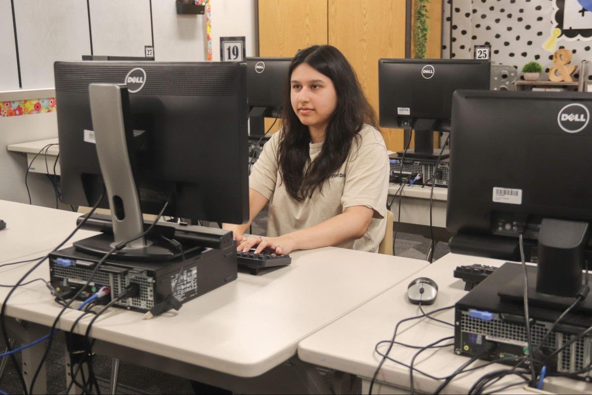 Coppell High School senior Sameeksha Mehrotra holds a passion for computer science, ever since her first coding class in eighth grade. Mehrotra has done various activities in computer science, and is currently working with a group to develop an app.