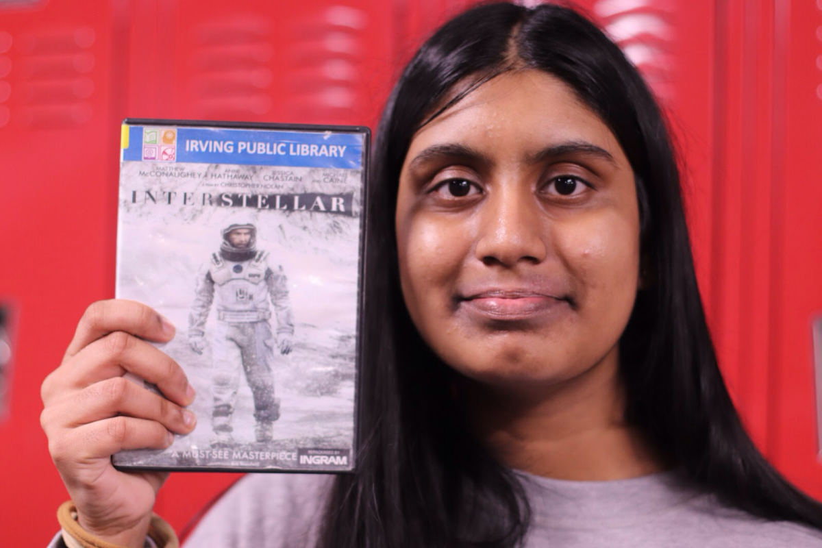 The Sidekick staff writer Sanghika Pallela gives thanks to scientific fiction classics such as Interstellar. Pallela is appreciative of the joy science fiction media provides. (Kayla Nguyen)