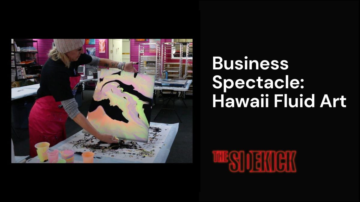 Business Spectacle: Hawaii Fluid Art (video)