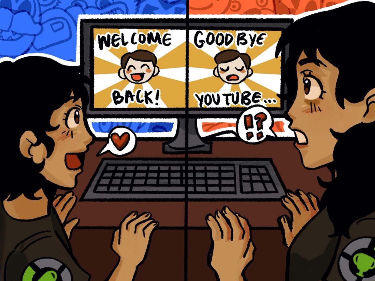 MatPat is the host of one of YouTube’s biggest community of channels, and recently announced he is retiring. The Sidekick staff photographer Maddy Park thinks his retirement marks the end to a generation of content and a symbol of growing up for teens who grew up watching his content.