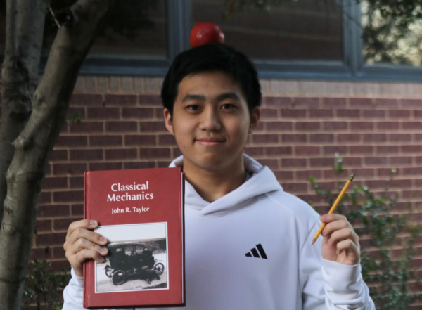 Coppell High School senior Jerry Wang develops his passion for physics as AP Physics teacher Dr. Robert Gribble’s student aide. Wang is in the Physics Club and plans to major in physics.