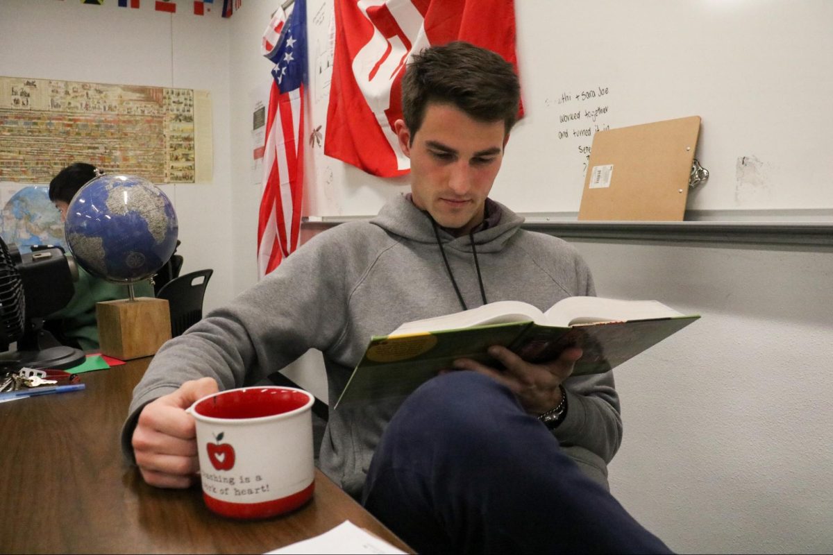 Coppell High School AP World History teacher Rocky Fraid is easing into his new role as a first-year teacher at CHS. Fraid previously taught Texas history at Barbara Bush Middle School in Carrollton-Farmers Branch ISD and Coppell Middle School East. 