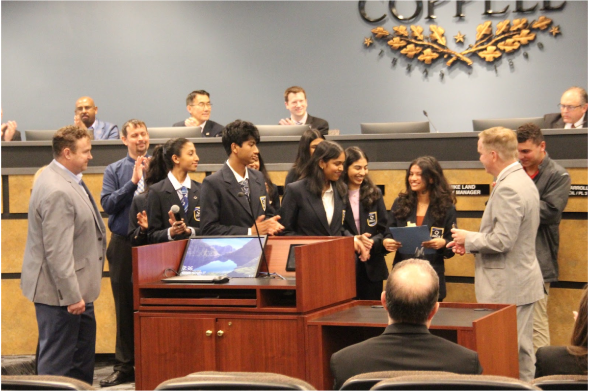 The Coppell DECA chapter is recognized for its accomplishments and represents Februarys career and technological education Month. The Coppell City Council held its usual meeting on Tuesday night.