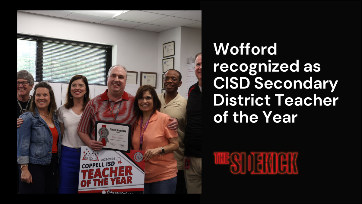 Wofford recognized as CISD Secondary District Teacher of the Year (Video)