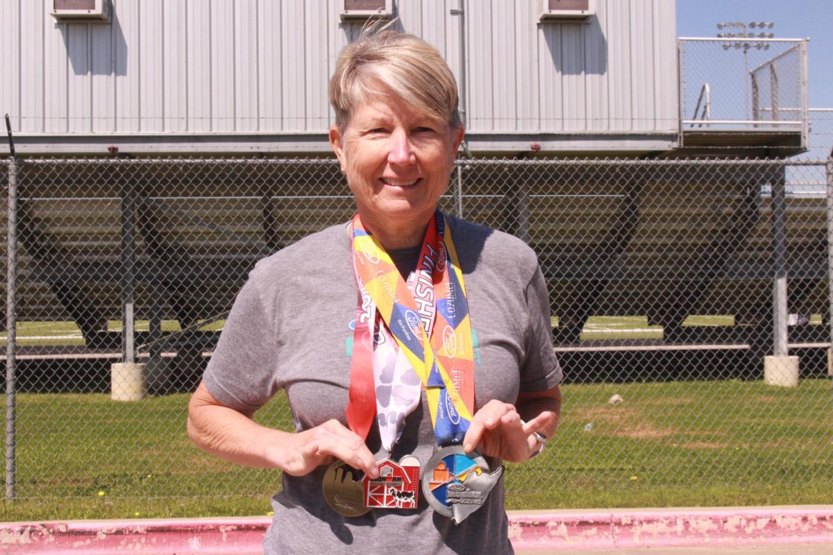 CHS9 Honors Algebra II and Honors Geometry teacher Ginger Smith has competed in races for two decades. Smith completed the Ironman triathlon in 2015.