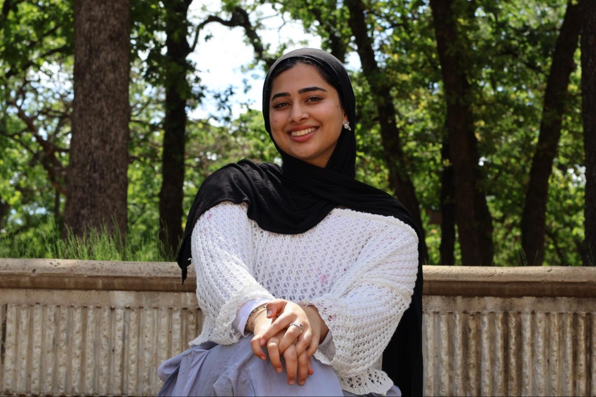 High school is a time for students to find their identity and make irreplaceable memories. Coppell senior and The Sidekick editorial page editor Aliza Abidi reflects on how her time in the program has given her resilience and determination in preparation for her future. Photo by Rhea Choudhary.
