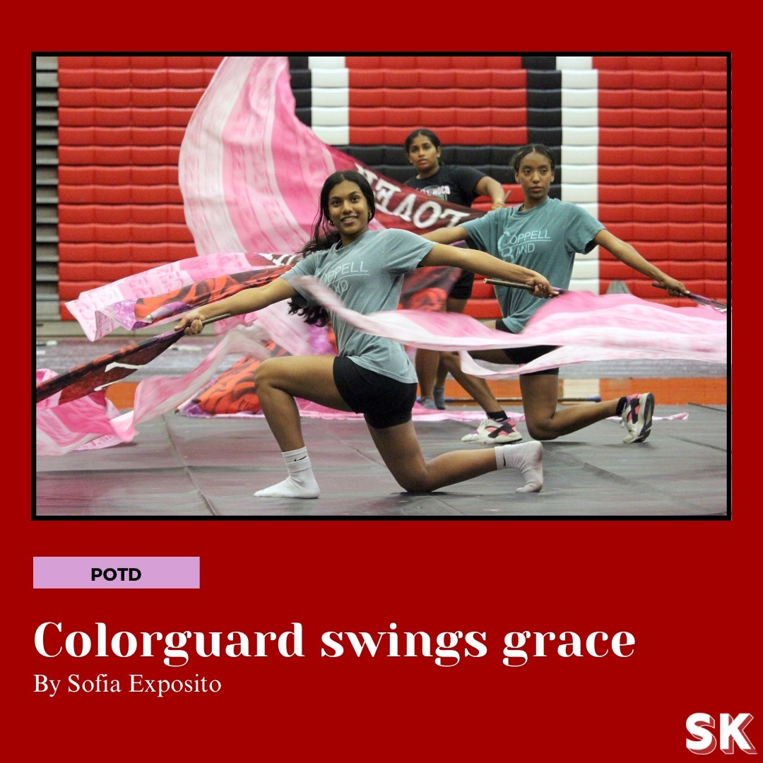 Colorguard swings grace