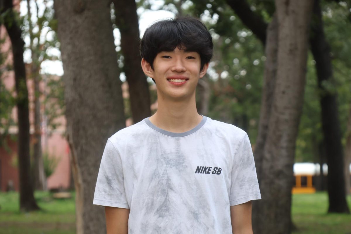 Coppell High School senior Aiden Song is the 2024-2025 Student Council treasurer. Song hopes to have an organized system in school this year.