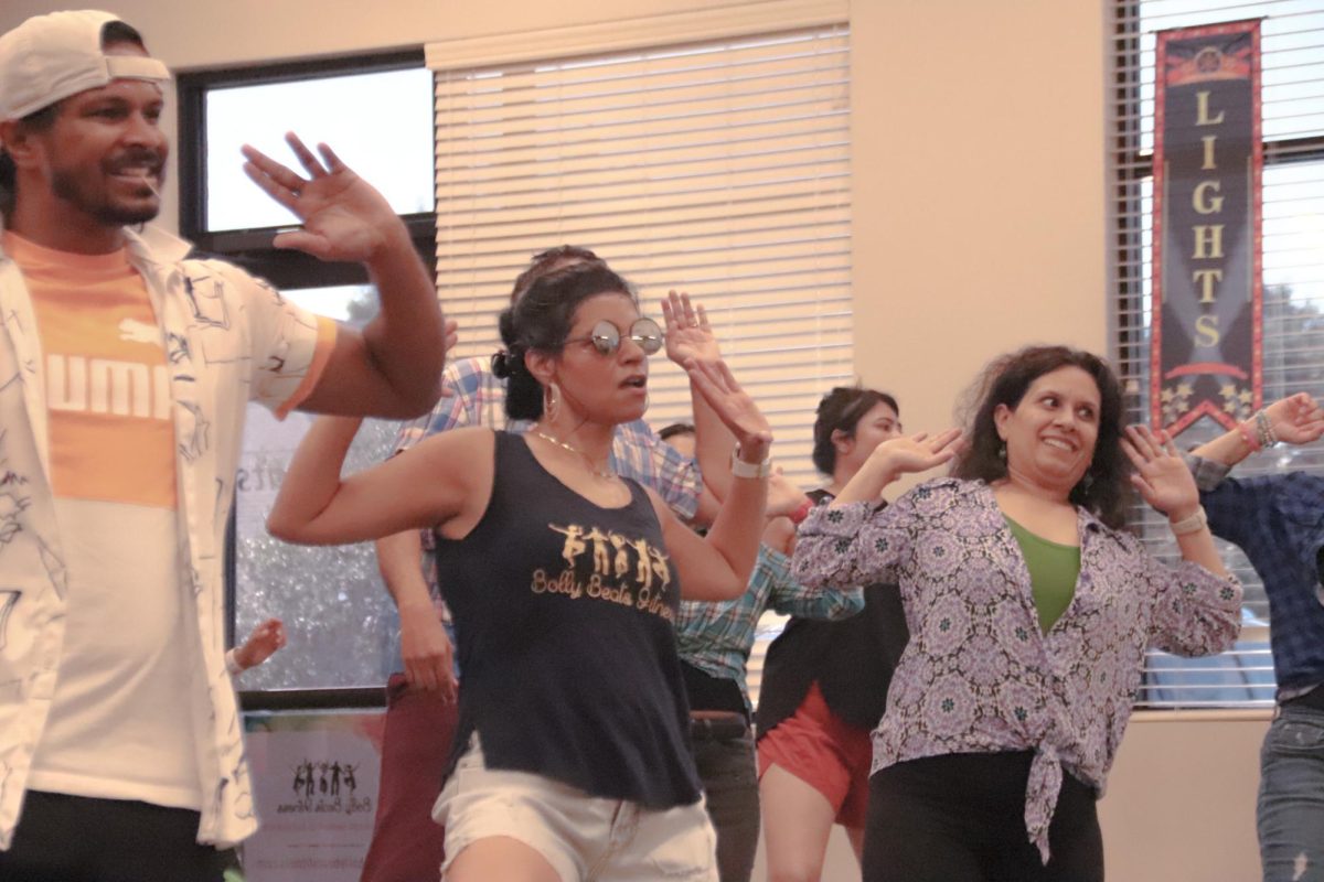 Bollybeats Fitness owner Dr. Priyanka Chaudhry leads a dance lesson on Oct. 6. Bollybeats Fitness in Coppell hosts classes on Sunday from 11-12 p.m. and Wednesday from 7-8 p.m. 