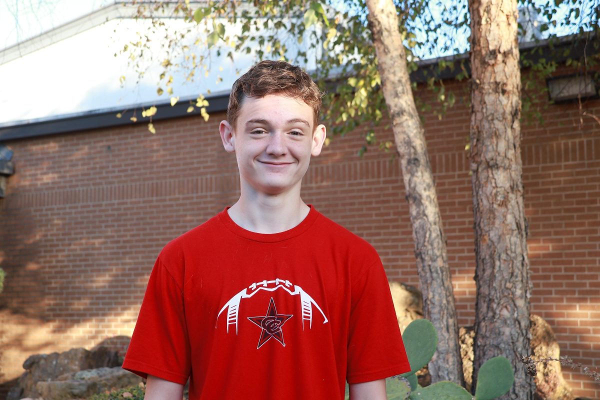 CHS9 student Jacob Patterson is eager to create an exciting environment at school. Patterson was elected as one of six student council executive officers.