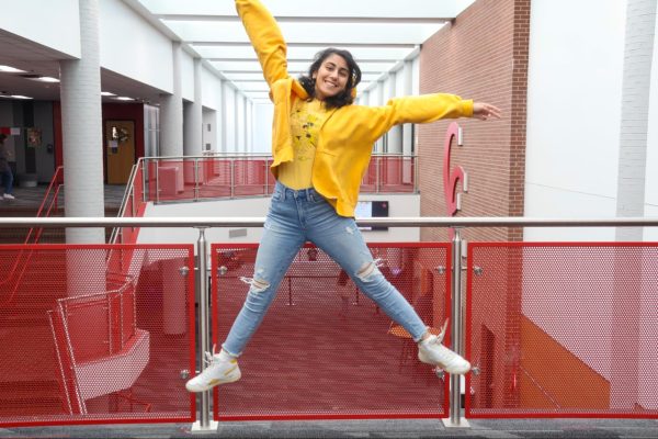 The Sidekick staff photographer Sohana Singh shares her connection and admiration with the color yellow. Singh thinks yellow has positively impacted her life. Photo by Prisha Hooda